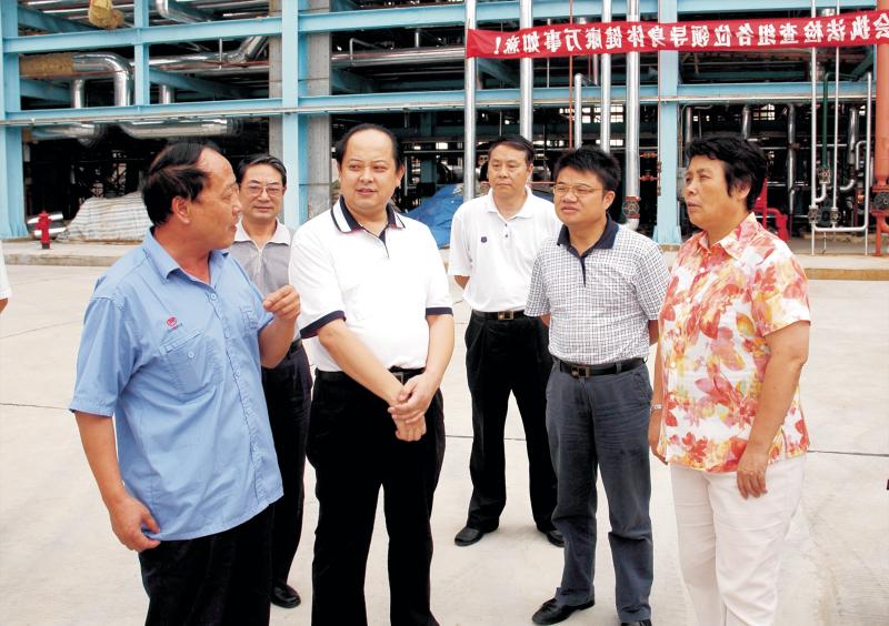 2008年9月10日，湖北省人大常委副主任蒋大国来公司，对公司《体育投注平台排名领导》实施情况进行检查